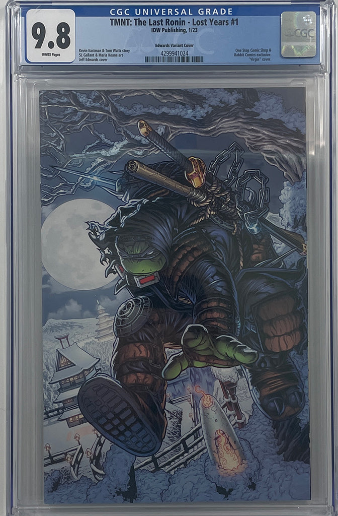 Last Ronin: The Lost Years #1 | Jeff Edwards Variant | Rabbit Comics Exclusive | CGC 9.8