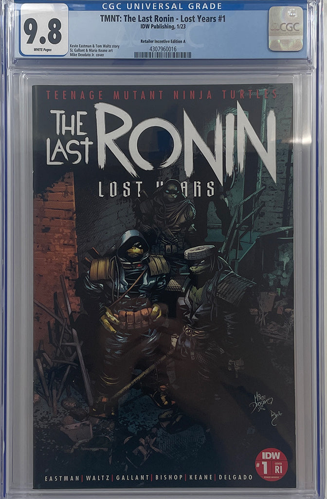 TMNT LAST RONIN LOST YEARS #1 | 1:25 Incentive Ratio | CGC 9.8