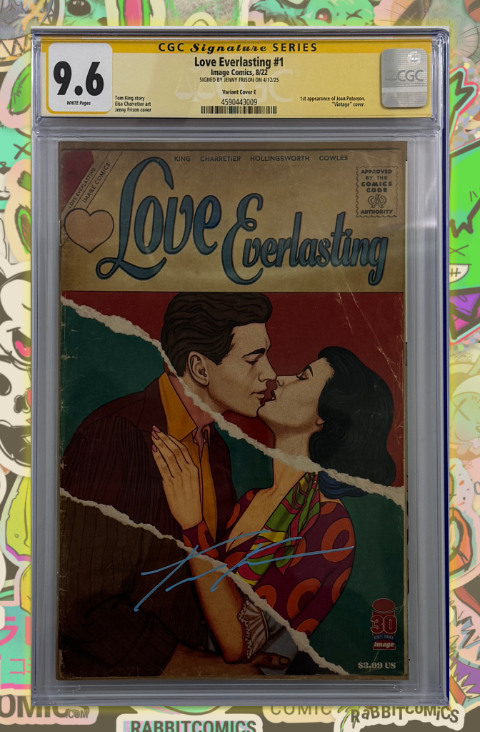 Love Everlasting #1 | Jenny Frison Variant | Signed by Jenny Frision | CGC SS 9.6