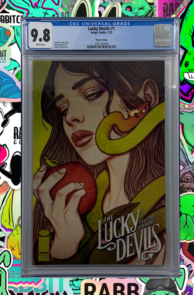 LUCKY DEVILS #1 | 3RD PTG CVR A JENNY FRISON | CGC 9.8