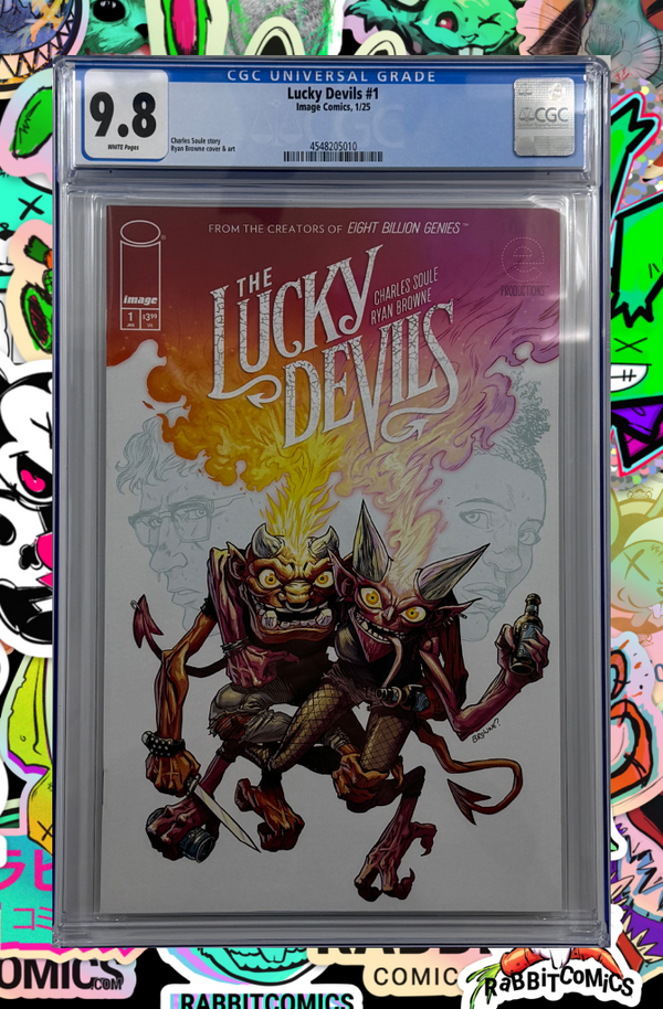 LUCKY DEVILS #1 (OF 9) | CVR A RYAN BROWNE | CGC 9.8