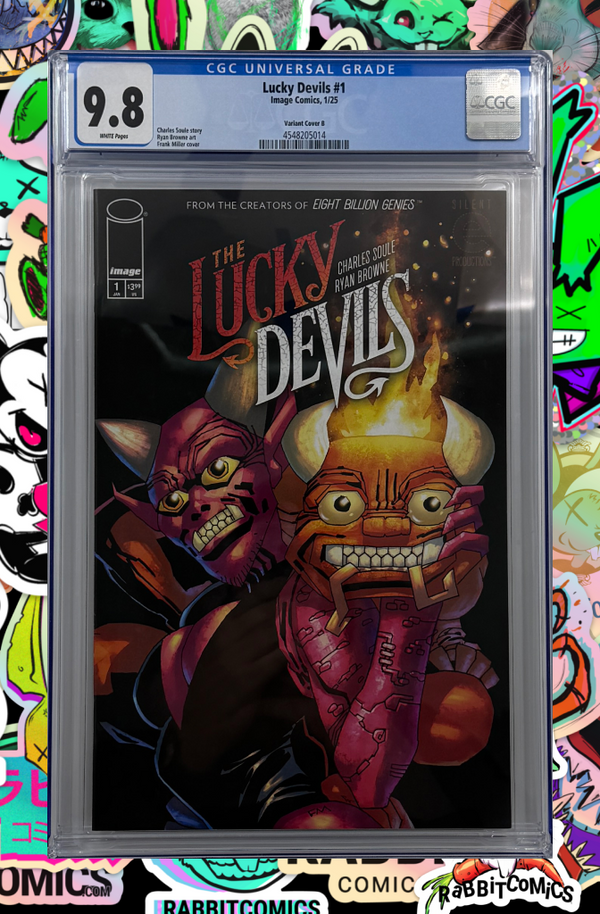 LUCKY DEVILS #1 (OF 9) | CVR B FRANK MILLER & ALEX SINCLAIR VAR | CGC 9.8