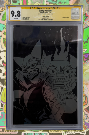 LUCKY DEVILS #1 (OF 9) | FRANK MILLER 1:50 FOIL RATIO VARIANT | SIGNED BY CHARLES SOULE | CGC SS 9.8