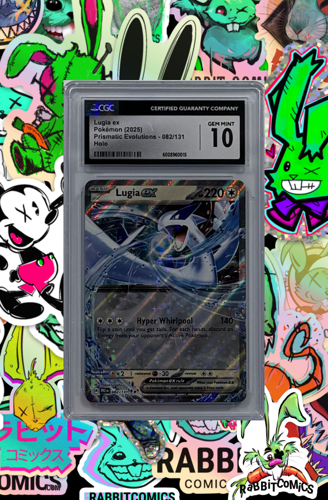 Prismatic Evolutions (082/131) - LUGIA EX | Holo | CGC GEM MINT 10