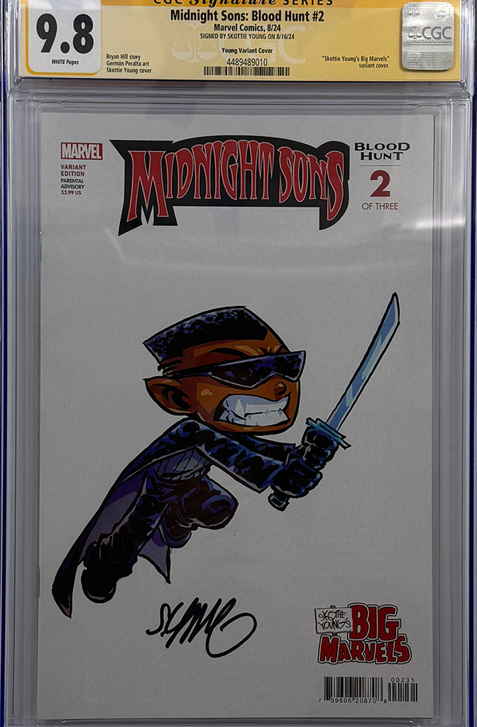 Blood Hunt: Midnight Sons #1 | Young Variant | Signed by Skottie Young | CGC SS 9.8
