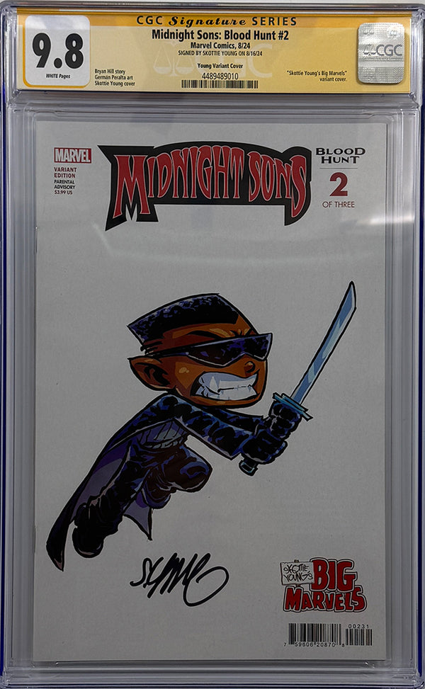 Blood Hunt: Midnight Sons #1 | Young Variant | Signed by Skottie Young | CGC SS 9.8