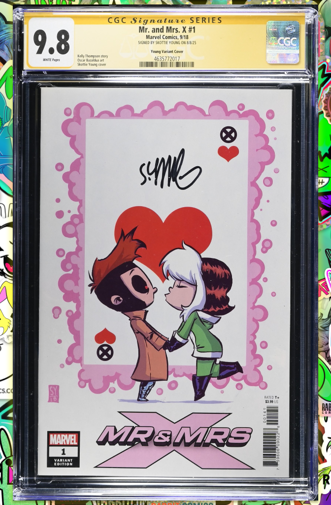 Mr & Mrs X #1 | Signed by Skottie Young | CGC SS 9.8
