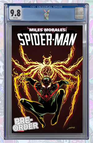 Miles Morales: Spider-Man #1 |  PEPE PEREZ FOIL VARIANT | CGC 9.8 | PREORDER