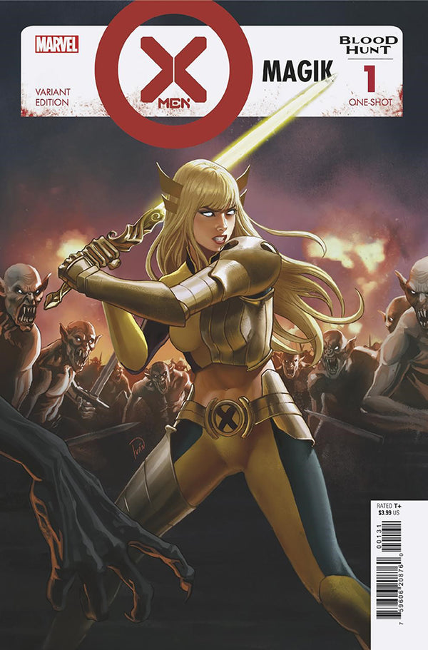 X-MEN: BLOOD HUNT - MAGIK #1 | IVAN TALAVERA MAGIK VARIANT