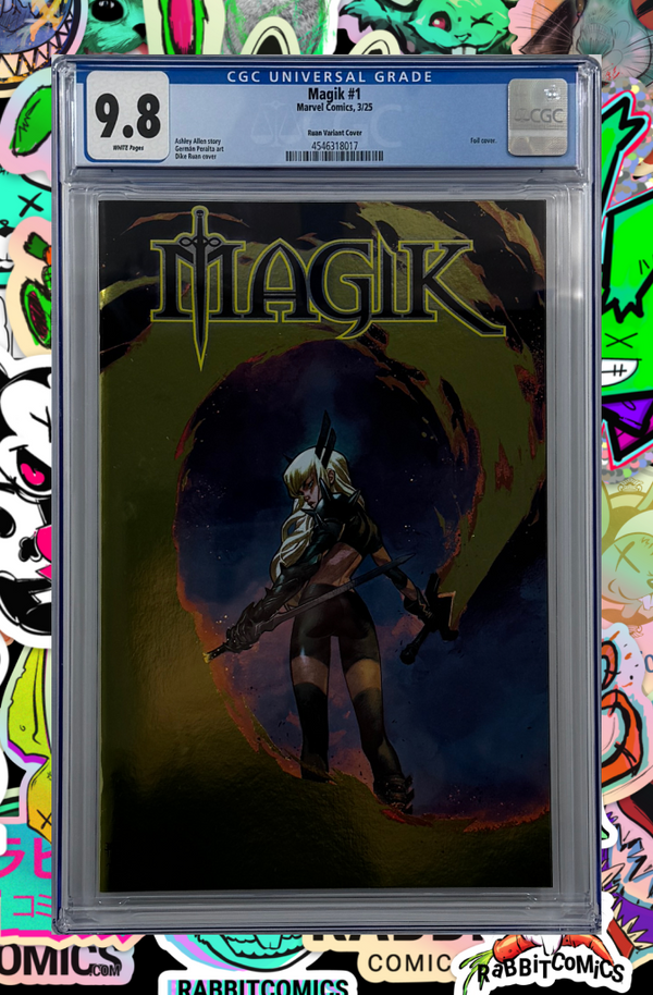 MAGIK #1 | DIKE RUAN FOIL VARIANT | CGC 9.8