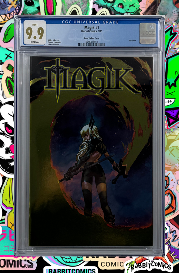 MAGIK #1 | DIKE RUAN FOIL VARIANT | CGC 9.9