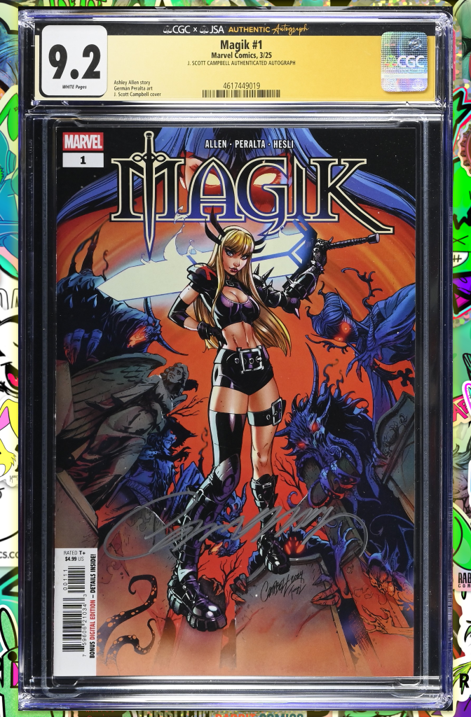 MAGIK #1 | J. Scott Campbell Variant | CGC 9.2 (JSA)