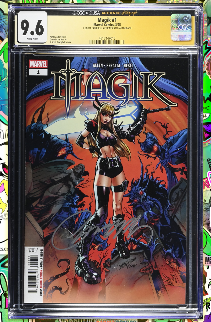 MAGIK #1 | J. Scott Campbell Variant | CGC 9.6 (JSA)