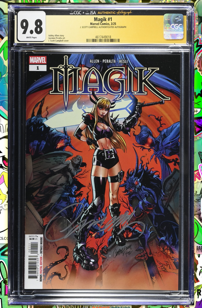 MAGIK #1 | J. Scott Campbell Variant | CGC 9.8 (JSA)