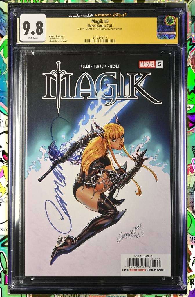 MAGIK #5 | J. Scott Campbell Variant | CGC SS 9.8 (JSA)
