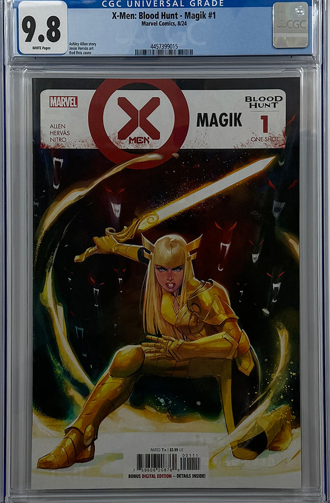 X-MEN: BLOOD HUNT - MAGIK #1 | MAIN COVER | CGC 9.8
