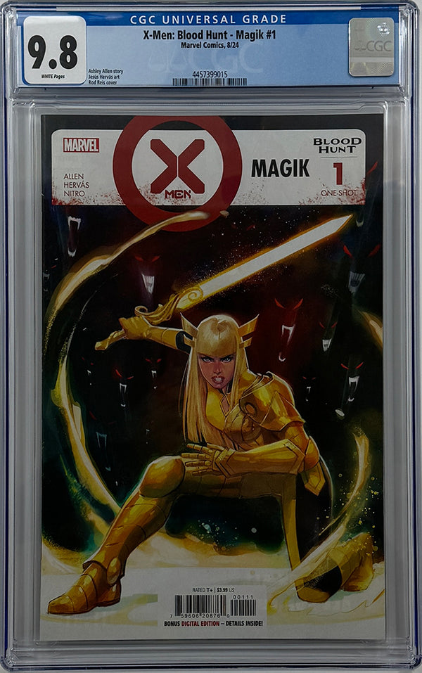 X-MEN: BLOOD HUNT - MAGIK #1 | MAIN COVER | CGC 9.8