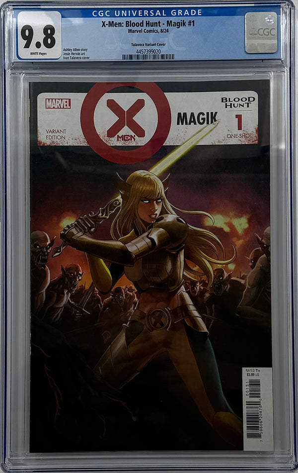 X-MEN: BLOOD HUNT - MAGIK #1 | IVAN TALAVERA MAGIK VARIANT | CGC 9.8