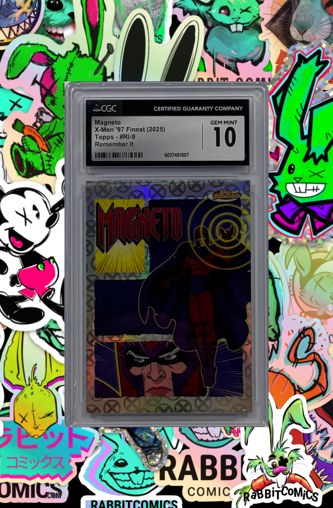 X-MEN 97 FINEST (2025) MAGNETO | TOPPS RI-9 | CGC GEM MINT 10
