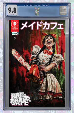 MAID CAFE #3 CVR C NAOMI GRIFFIN MANS LAUGHTER VAR | CGC 9.8 | PREORDER