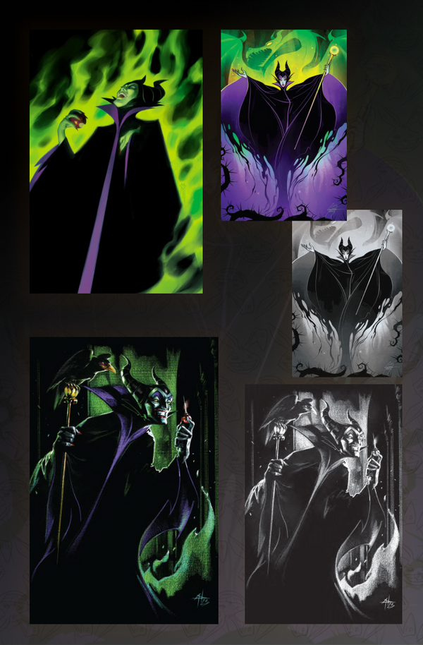 Maleficent #1 | Shubina Virgin Variant Set + Mercado + Dell Otto Virgin Variant BUNDLE