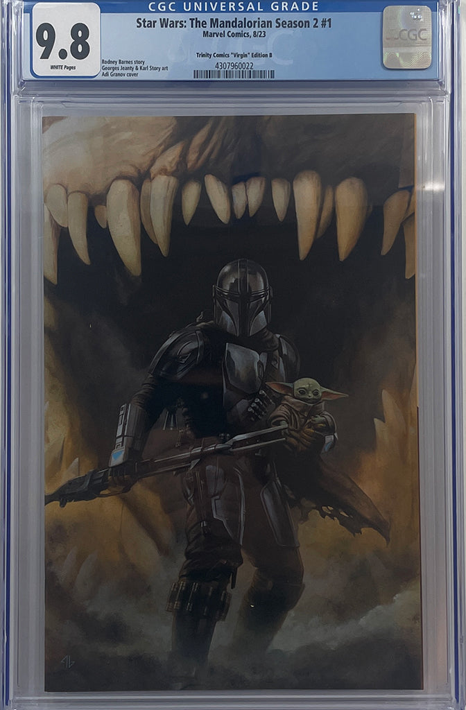 THE MANDALORIAN #1 S2 | ADI GRANOV SDCC VIRGIN VARIANT | CGC 9.8