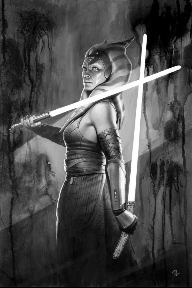 Mandalorian #5 Season 2 | ADI GRANOV NYCC BLACK & WHITE VARIANT