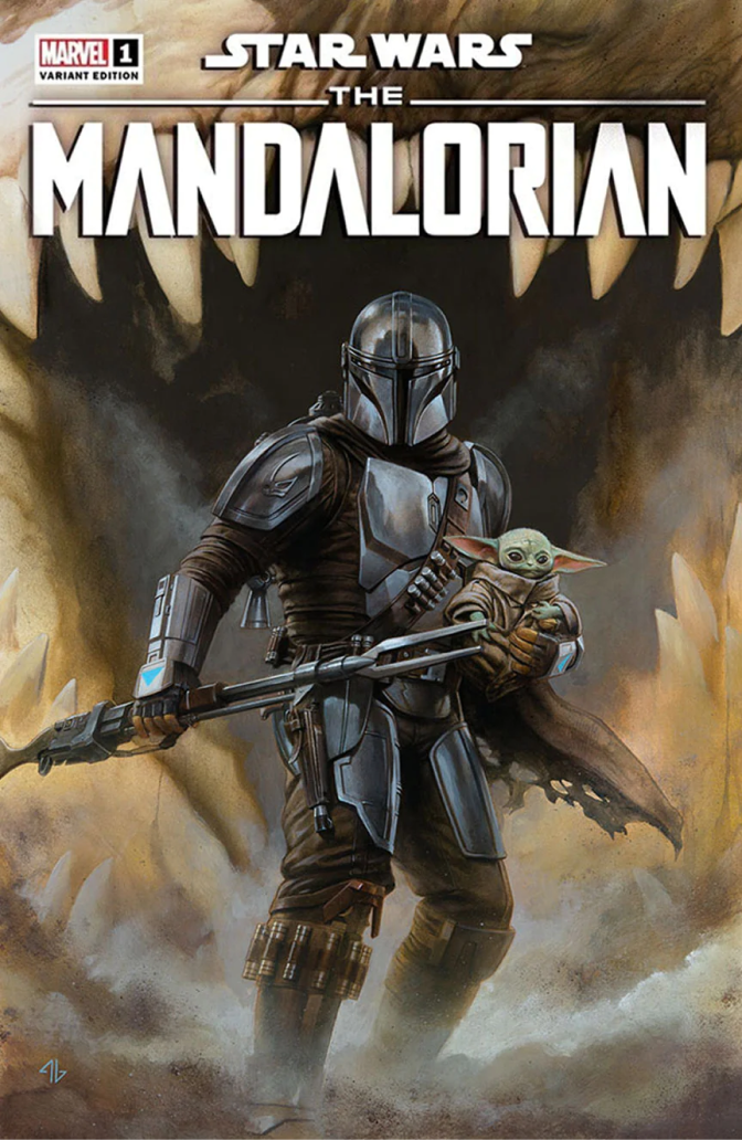 THE MANDALORIAN #1 S2 | ADI GRANOV SDCC TRADE VARIANT – Rabbit Comics