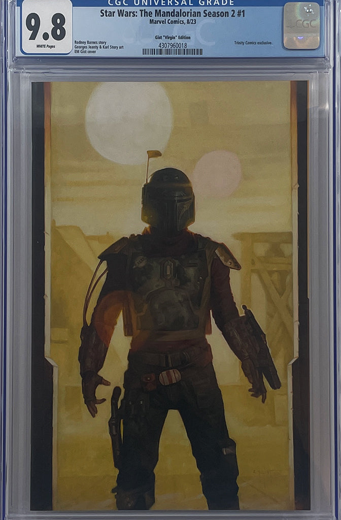 THE MANDALORIAN #1 S2 | EM GIST SDCC VIRGIN VARIANT | CGC 9.8