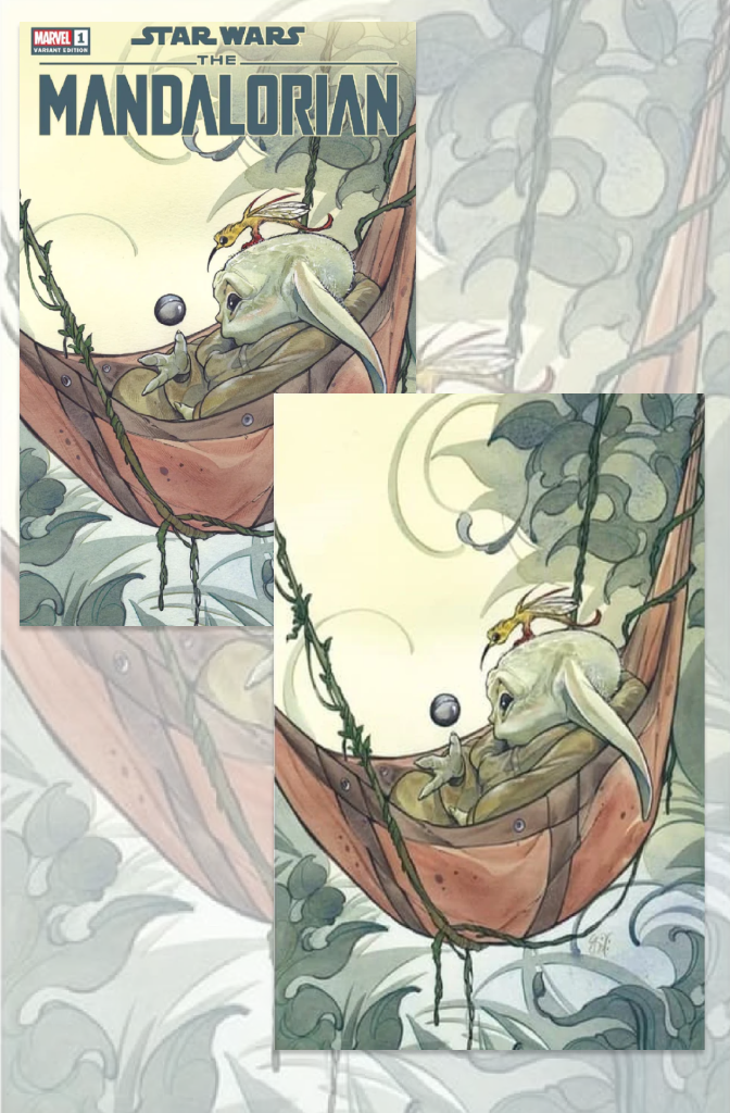 THE MANDALORIAN #1 S2 | PEACH MOMOKO SDCC VIRGIN VARIANT SET