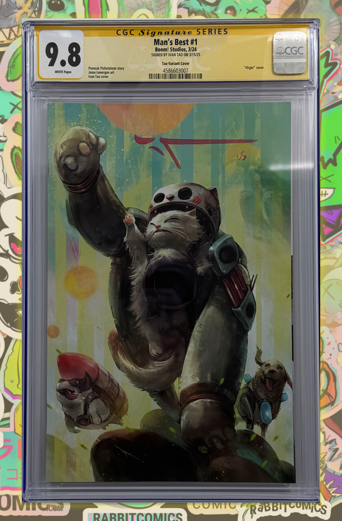 Man's Best #1 | Ivan Tao Variant | CGC SS 9.8