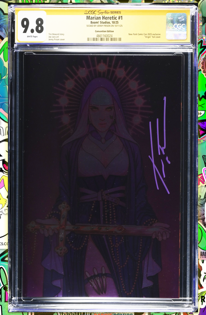 Marian Heretic #1 | Frison Foil Convention Variant | CGC SS 9.8