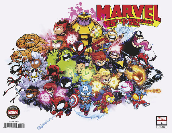 MARVEL 85TH ANNIVERSARY SPECIAL #1 | SKOTTIE YOUNG WRAPAROUND VARIANT