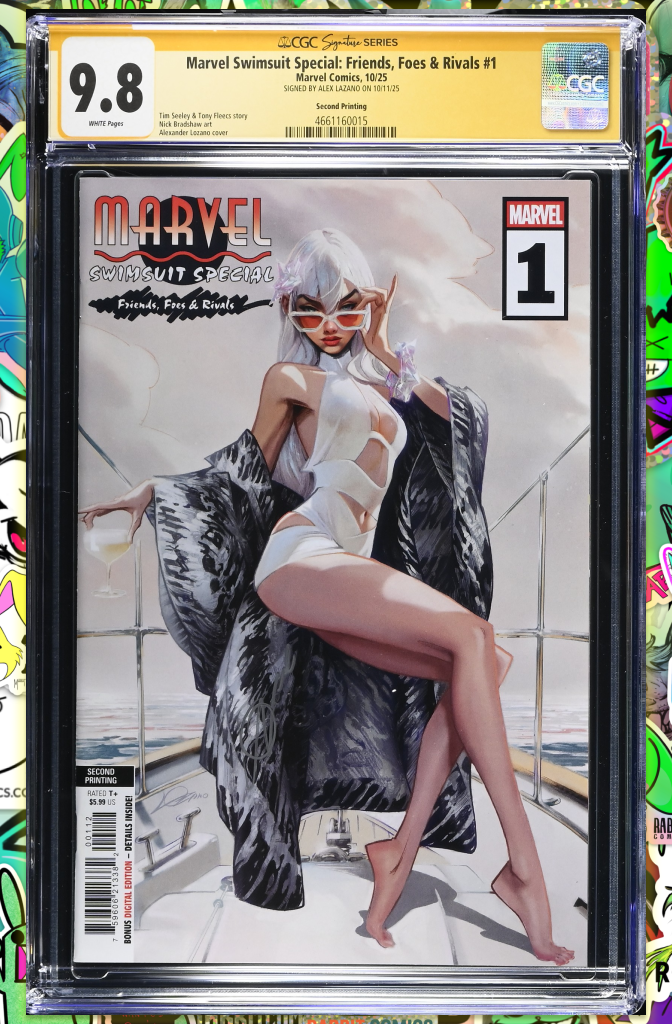 Marvel Swimsuit Special: Friends, Foes & Rivals #1 Alexander Lozano 2nd Print Variant | CGC SS 9.8