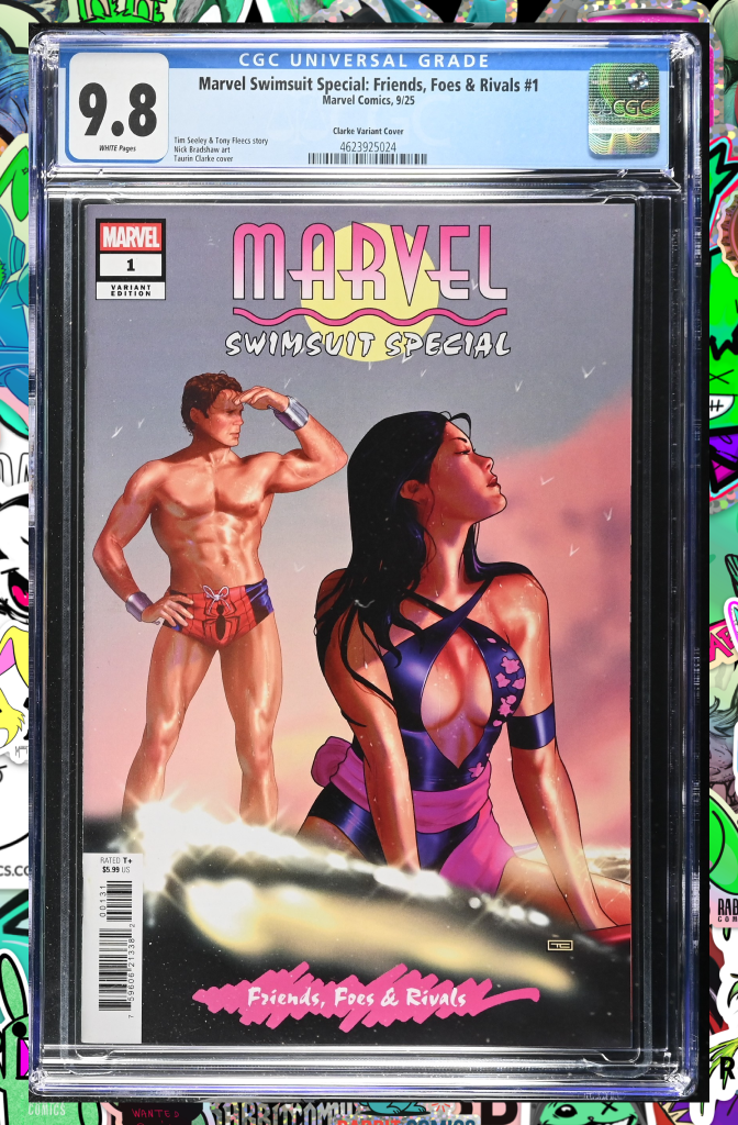 Marvel Swimsuit Special: Friends, Foes & Rivals #1 | Taurin Clarke Variant | CGC 9.8