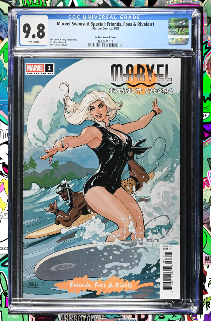 Marvel Swimsuit Special: Friends, Foes & Rivals #1 | Terry Dodson Variant | CGC 9.8
