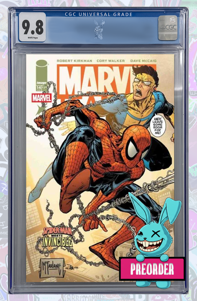 Marvel Teamup #14 Facsimile Edition Cover D Todd McFarlane  Variant | CGC 9.8