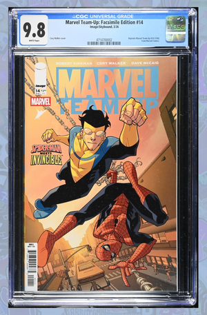 Marvel Teamup #14 Facsimile Edition Cover A Cory Walker & Dave Mccaig | CGC 9.8