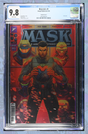 Mask #1 Cover I  1:100 Ratio Jonboy Meyers Foil Variant CGC 9.8