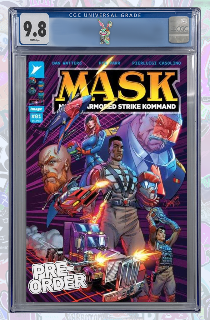 Mask #1 Cover O J Scott Campbell & Sabine Rich Foil Variant | CGC 9.8 | PREORDER