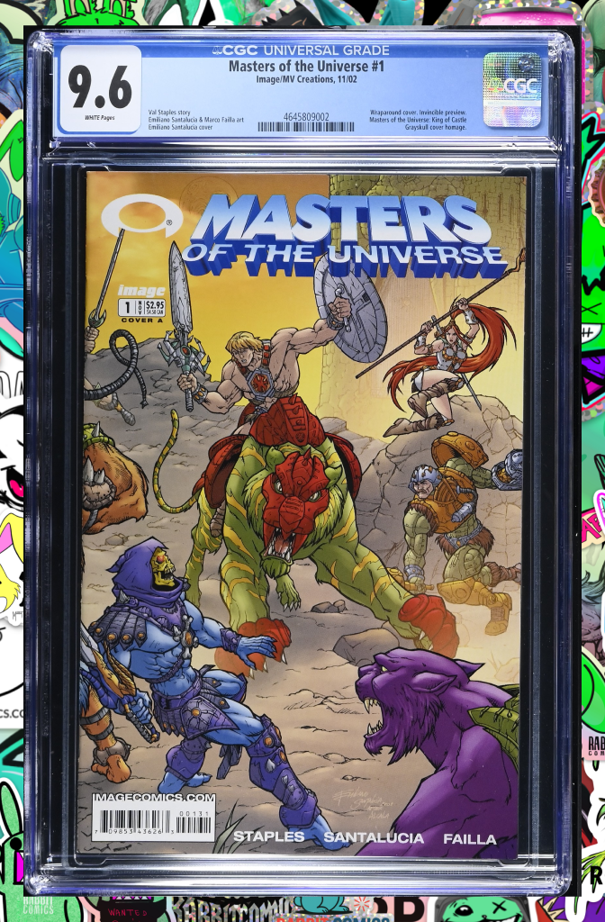 Masters of the Universe #1 | First Invincible Preview | CGC 9.6