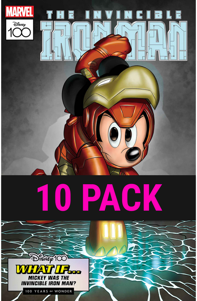AMAZING SPIDER-MAN #27 | DISNEY100 INVINCIBLE IRON MAN VARIANT | 10-Pack | PRE-ORDER