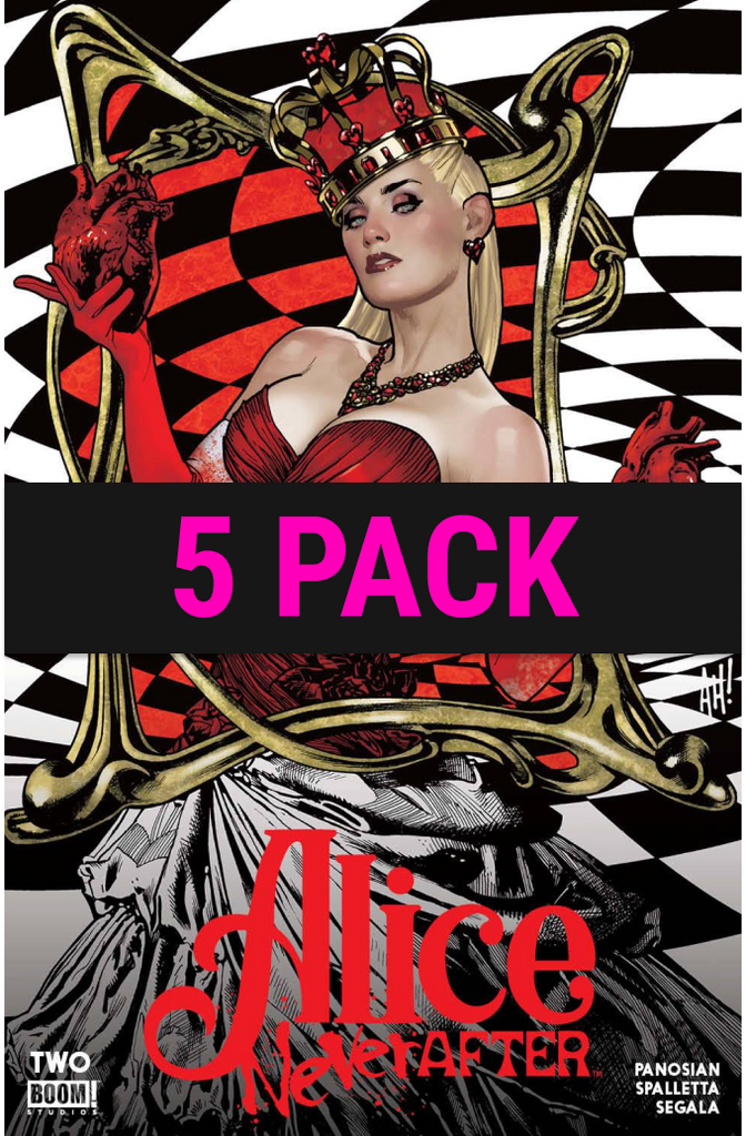 ALICE NEVER AFTER #2 (OF 5) | CVR E FOC HUGHES | 5-PACK | PRE-ORDER