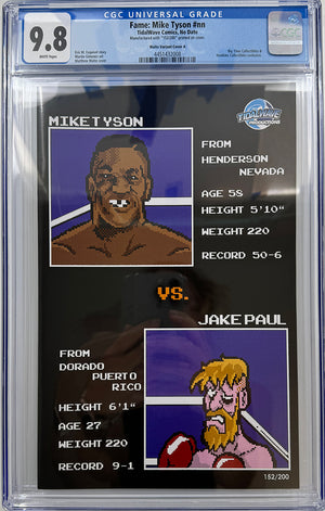 MIKE TYSON #1 | MATTHEW WAITE PUNCH-OUT ROUND 2 VARIANT | CGC 9.8