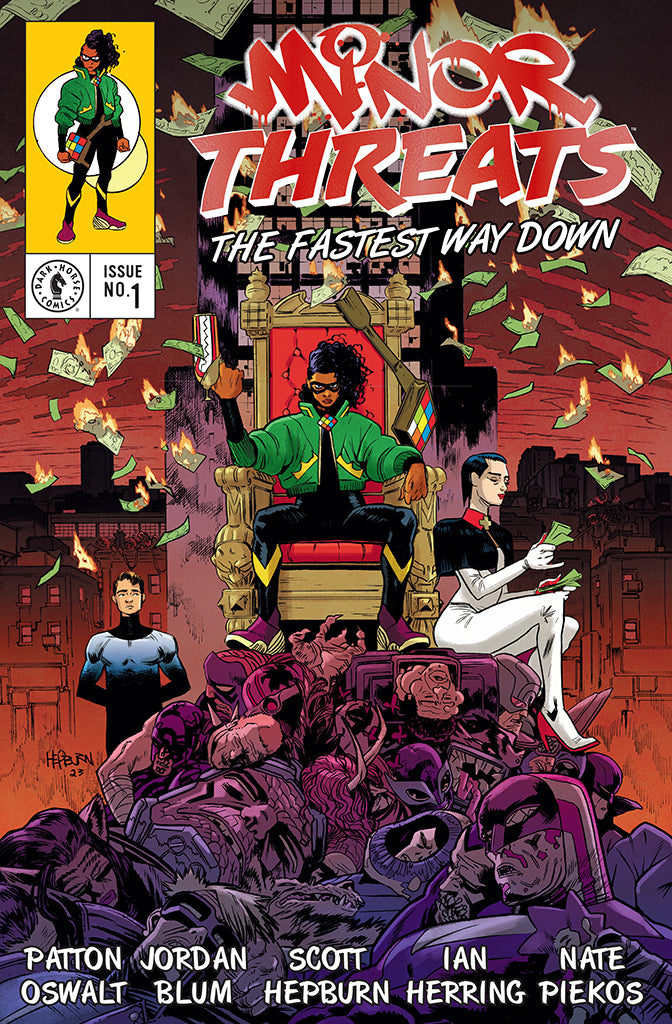 Minor Threats: The Fastest Way Down #1 | CVR D FOIL Scott Hepburn