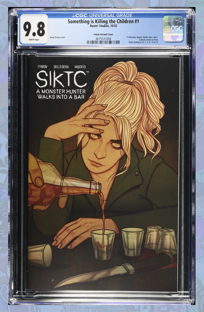 SIKTC: A Monster Hunter Walks Into A Bar #1 Frison 20th Anniversary Variant | CGC 9.8