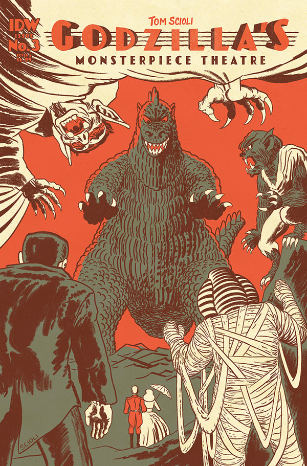 Godzilla’s Monsterpiece Theatre #3 | Cover A | PREORDER