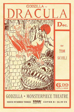 Godzilla’s Monsterpiece Theatre #3 | Cover B