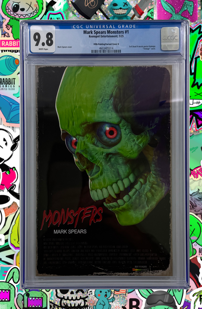 Mark Spears Monsters #1 | 5th Print 1:20 Ratio Variant | CGC 9.8
