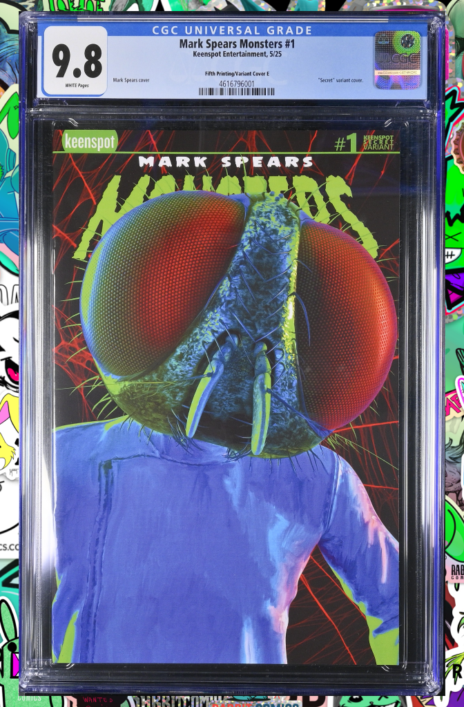 Mark Spears Monsters #1 | 5th Print Secret Variant | CGC 9.8